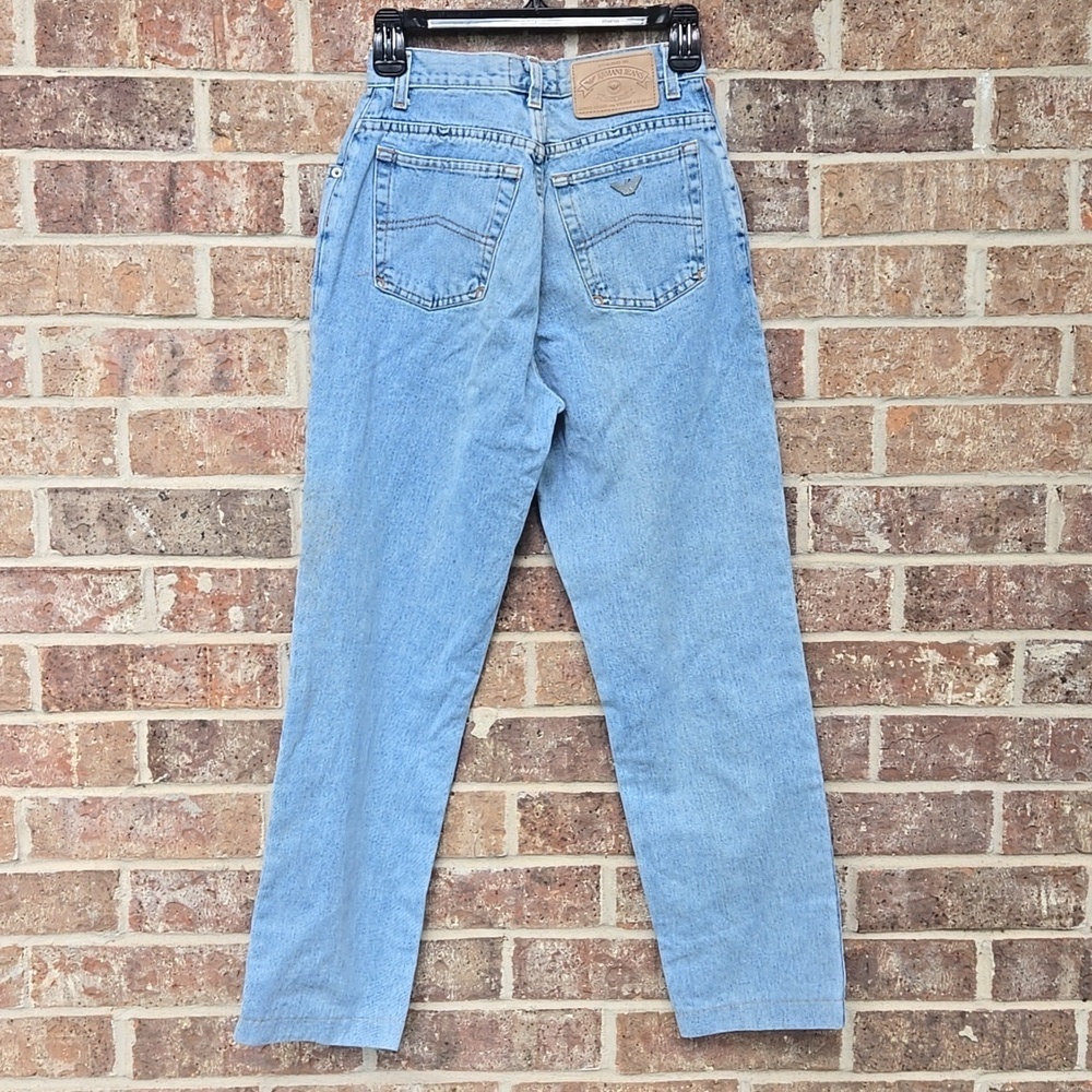 Vintage Armani Jeans Blue Denim Size 29 - Picture 6 of 6